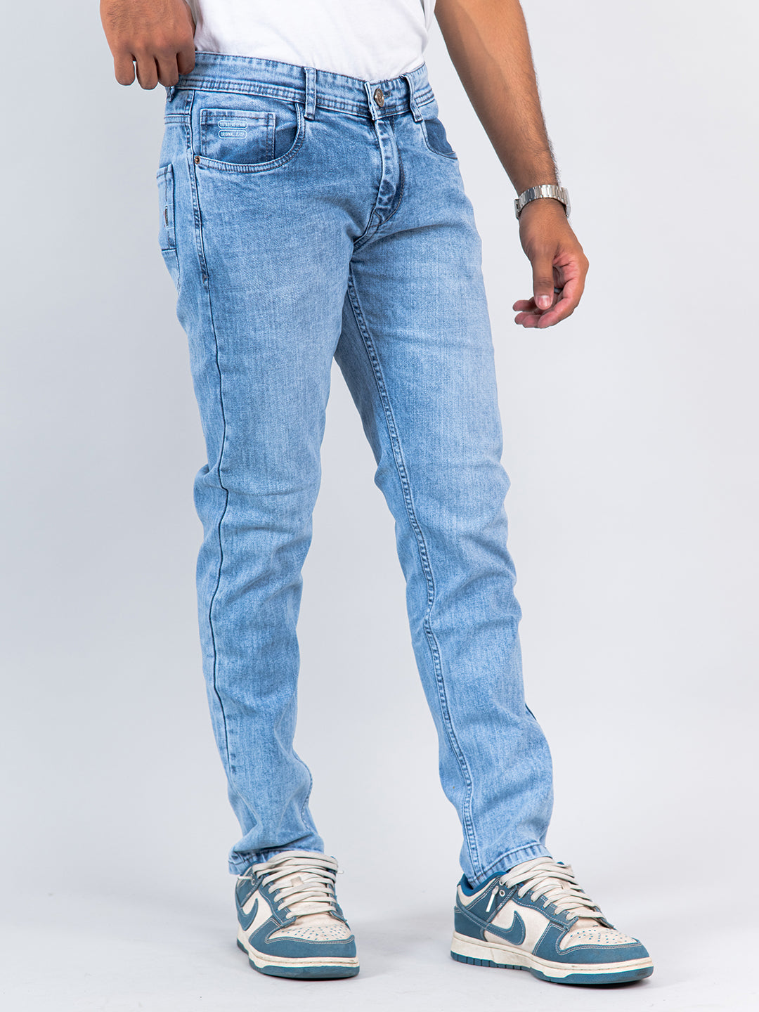 Buy Killer Men Navy Blue Slim Fit Solid Chinos - Trousers for Men 5964735 |  Myntra